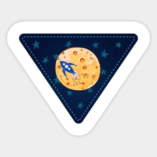 Cute Space Stamps Sticker